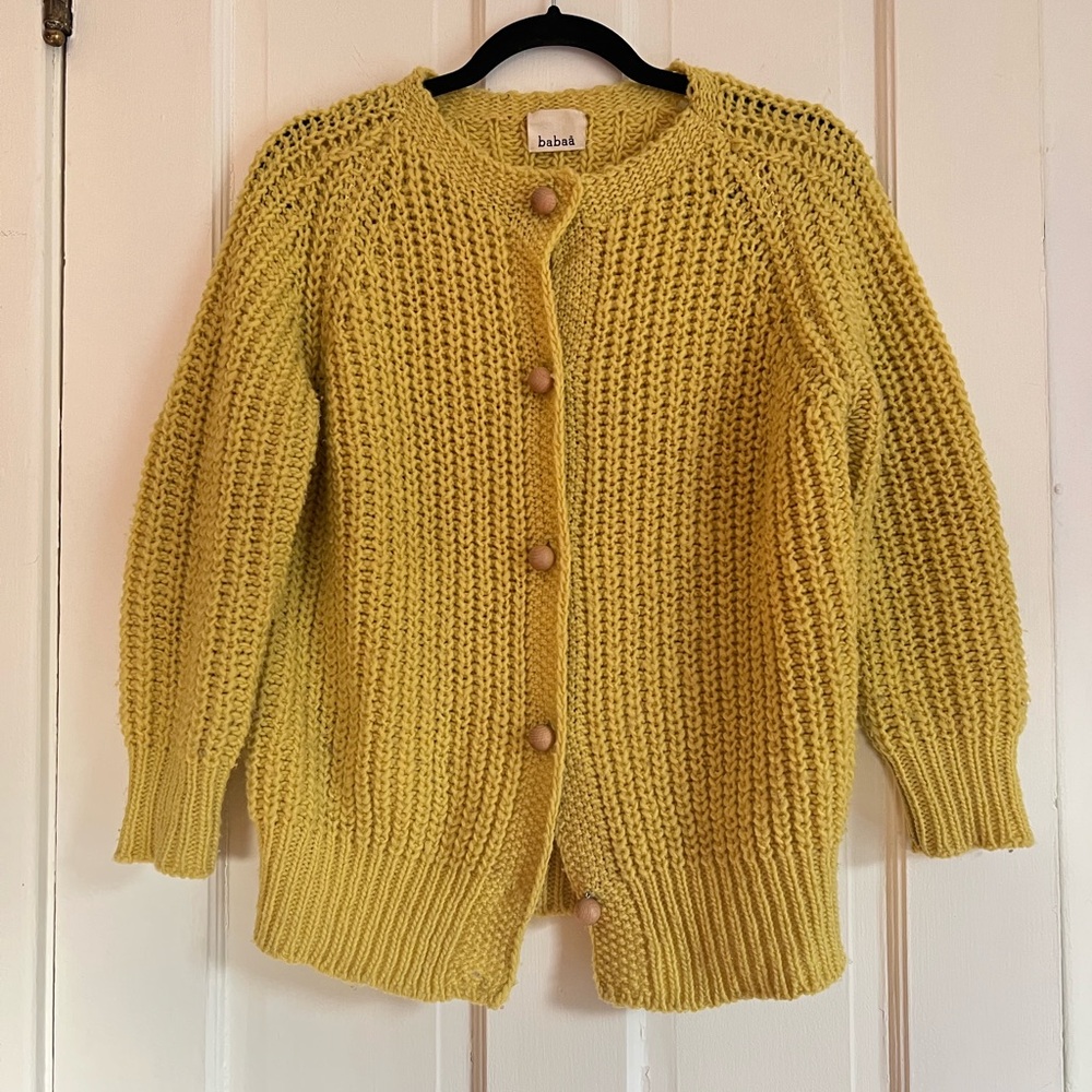 Babaa cardigan n.5 in acacia Women's Knit sweater
